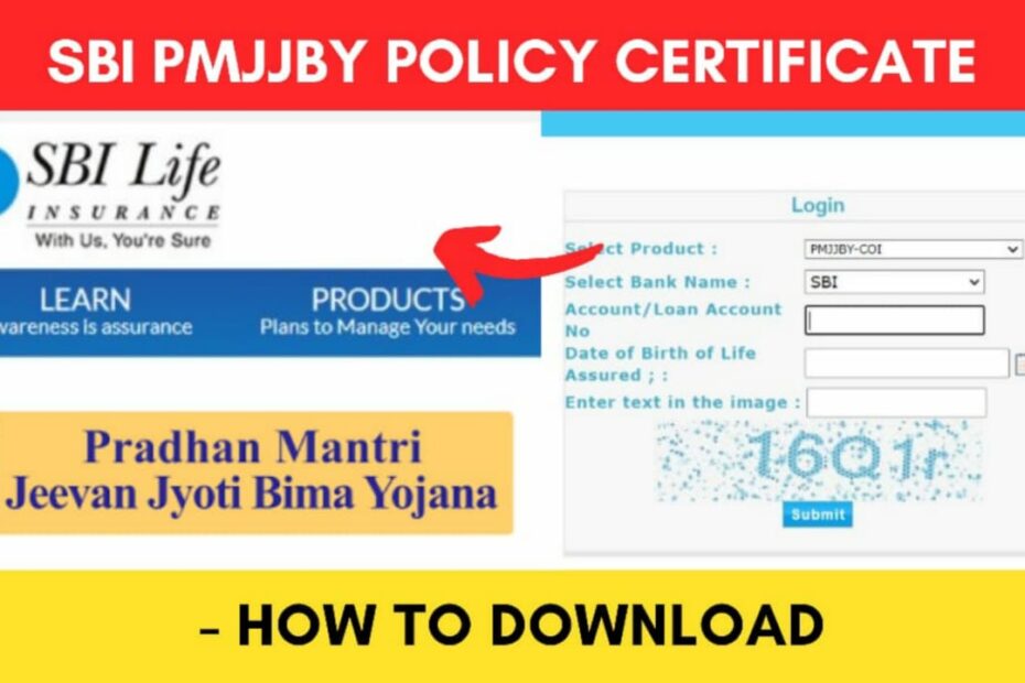 pmjjby policy certificate download