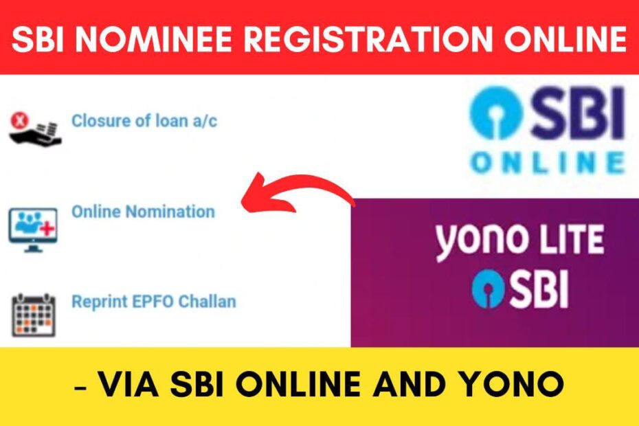 SBI Add nominee online process