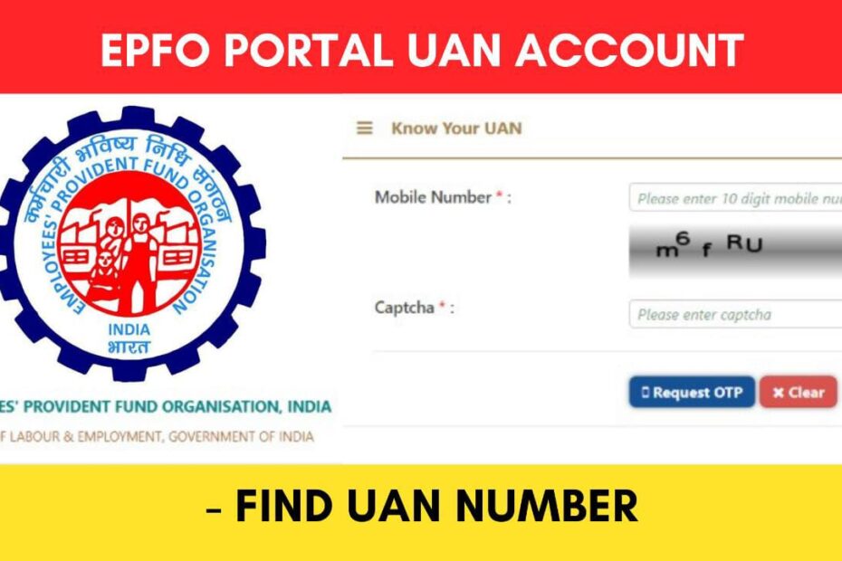 Find UAN number EPFO