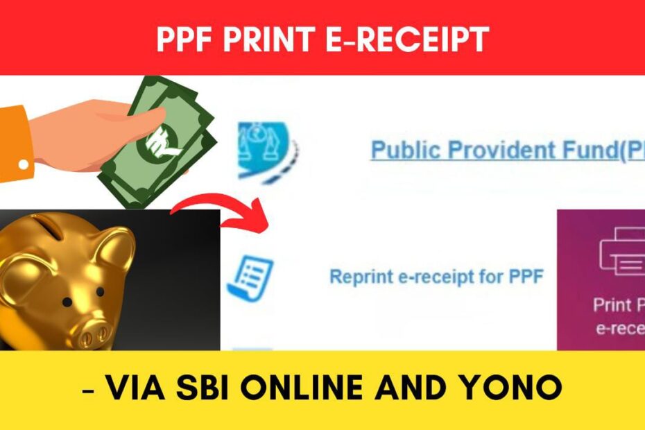 PPF payment receipt online download