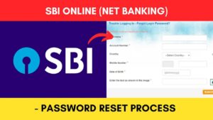 Reset SBI Password online