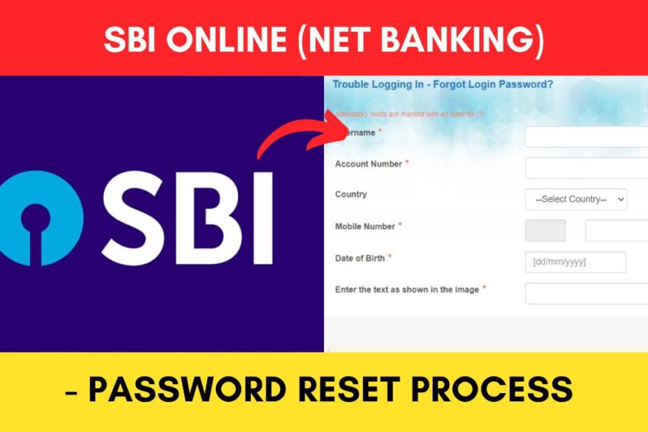 Reset SBI Password online