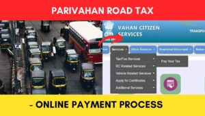 Road tax payment process