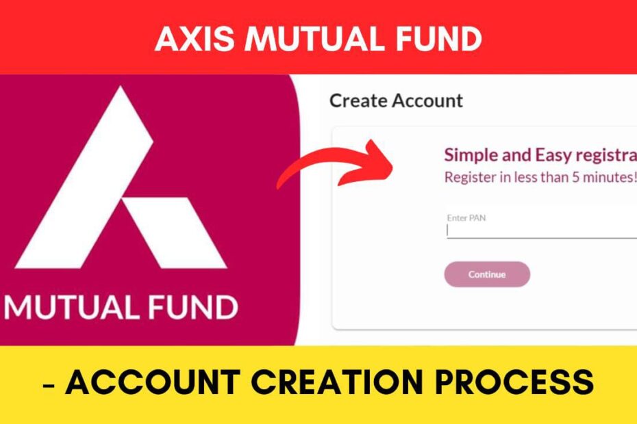 Axis Mutual Fund account create