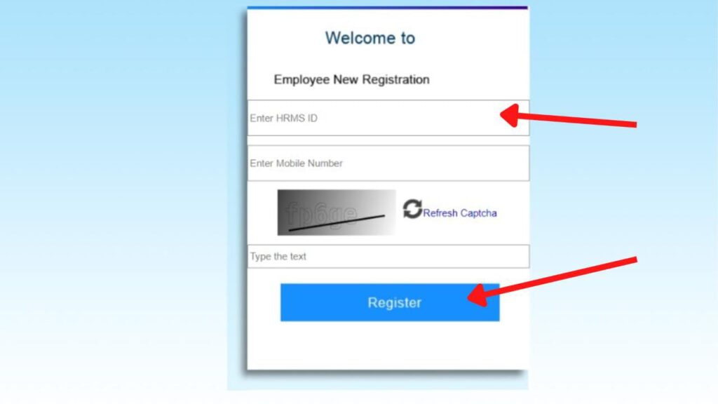 WBIFMS registration page