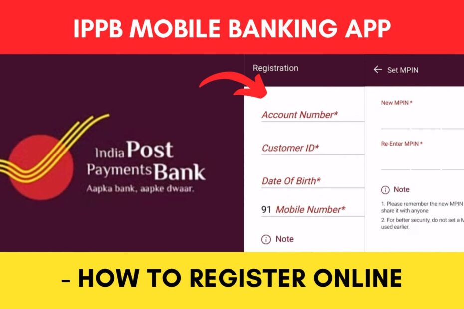 How to register IPPB Mobile banking app