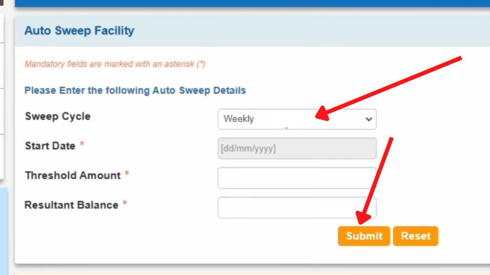 How To Activate (Enable) Auto Sweep Facility In SBI Online Dreamtrix