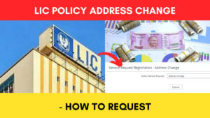 LIC policy address change process