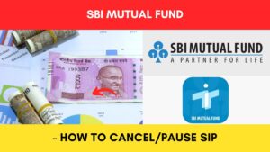 SBI MF SIP pause cancel process