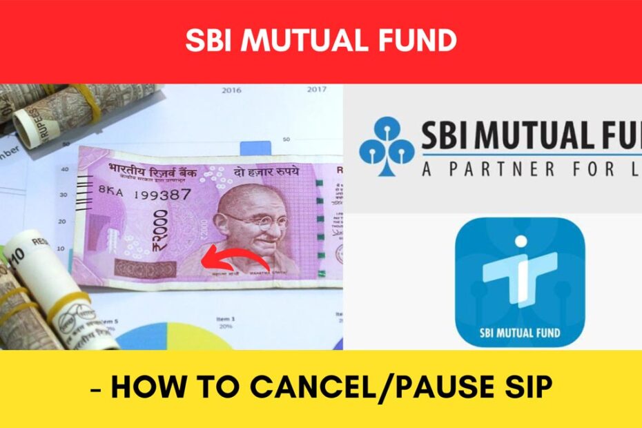 SBI MF SIP pause cancel process