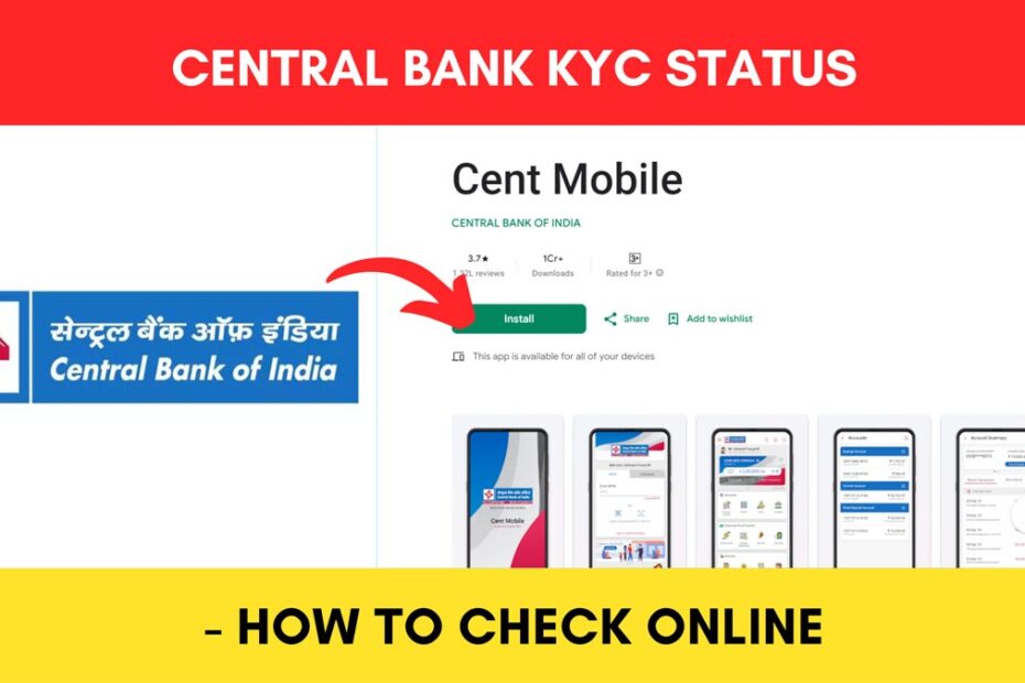 Central bank KYC status how to check