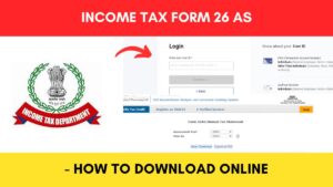 Income tax form 26as download process