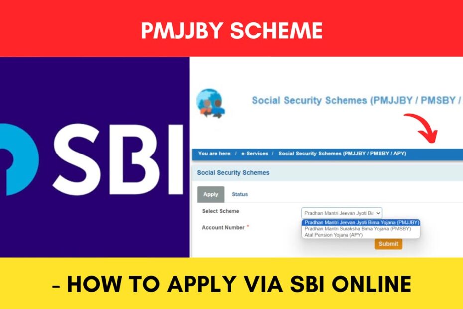 PMJJYB apply via SBI Online